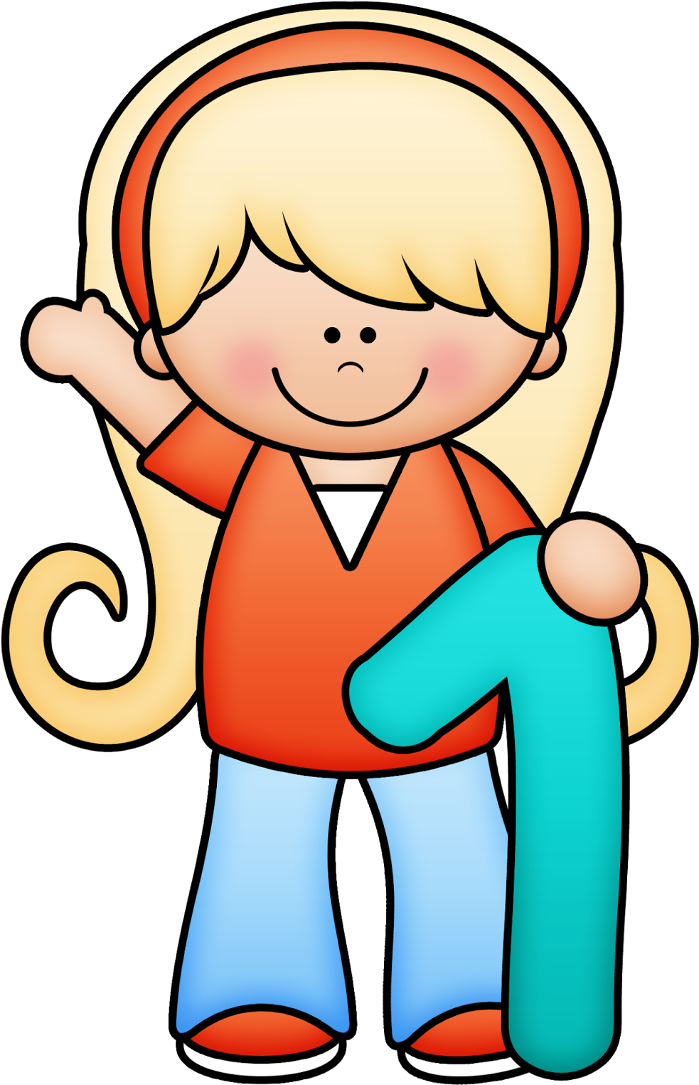 *✿*numeros*✿* - Niños Con Numeros Animados (1030x1600)