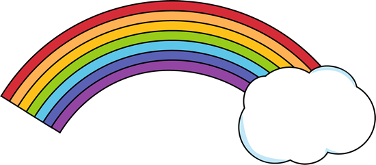 Rainbow With A Cloud - Rainbow With A Cloud (550x241)
