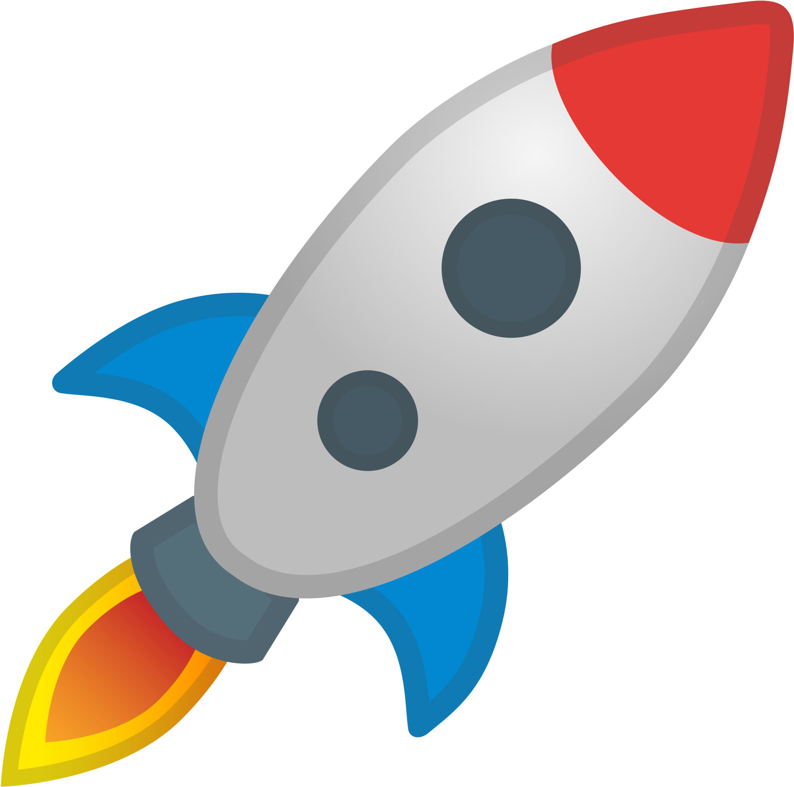 Rocket Icon - Whatsapp Emoticons Rocket (2000x2000)