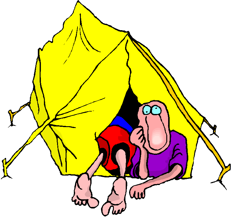 Bucket List Blast - Cartoon Images Of Tents (757x712)