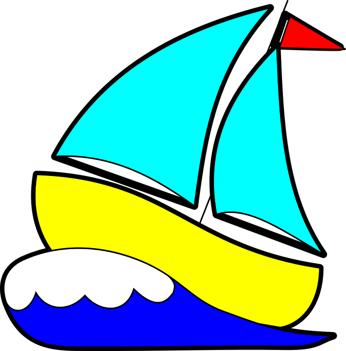 Barco A Vela Desenho Png (708x720)