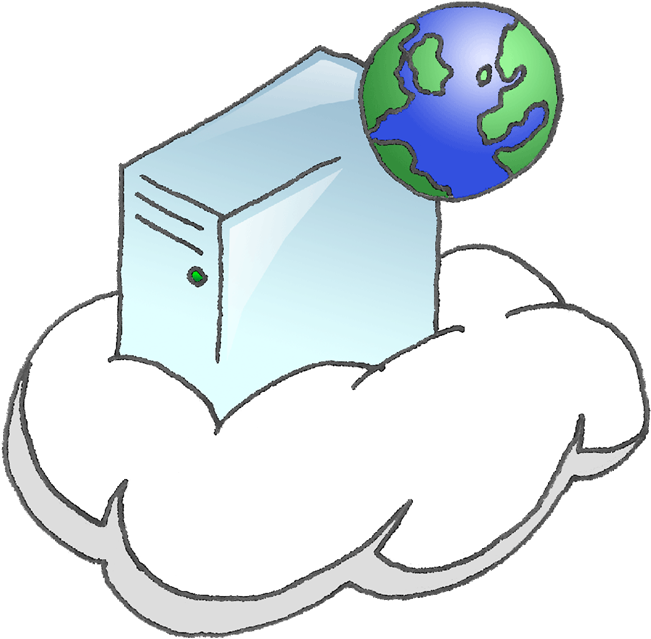 Visio Cloud Shape - Internet (747x768)