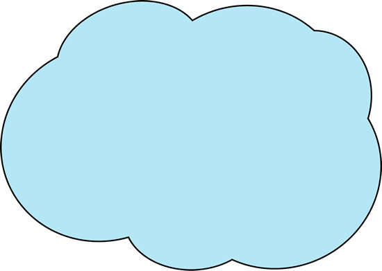 Fluffy Blue Cloud - Fluffy Blue Cloud (550x391)