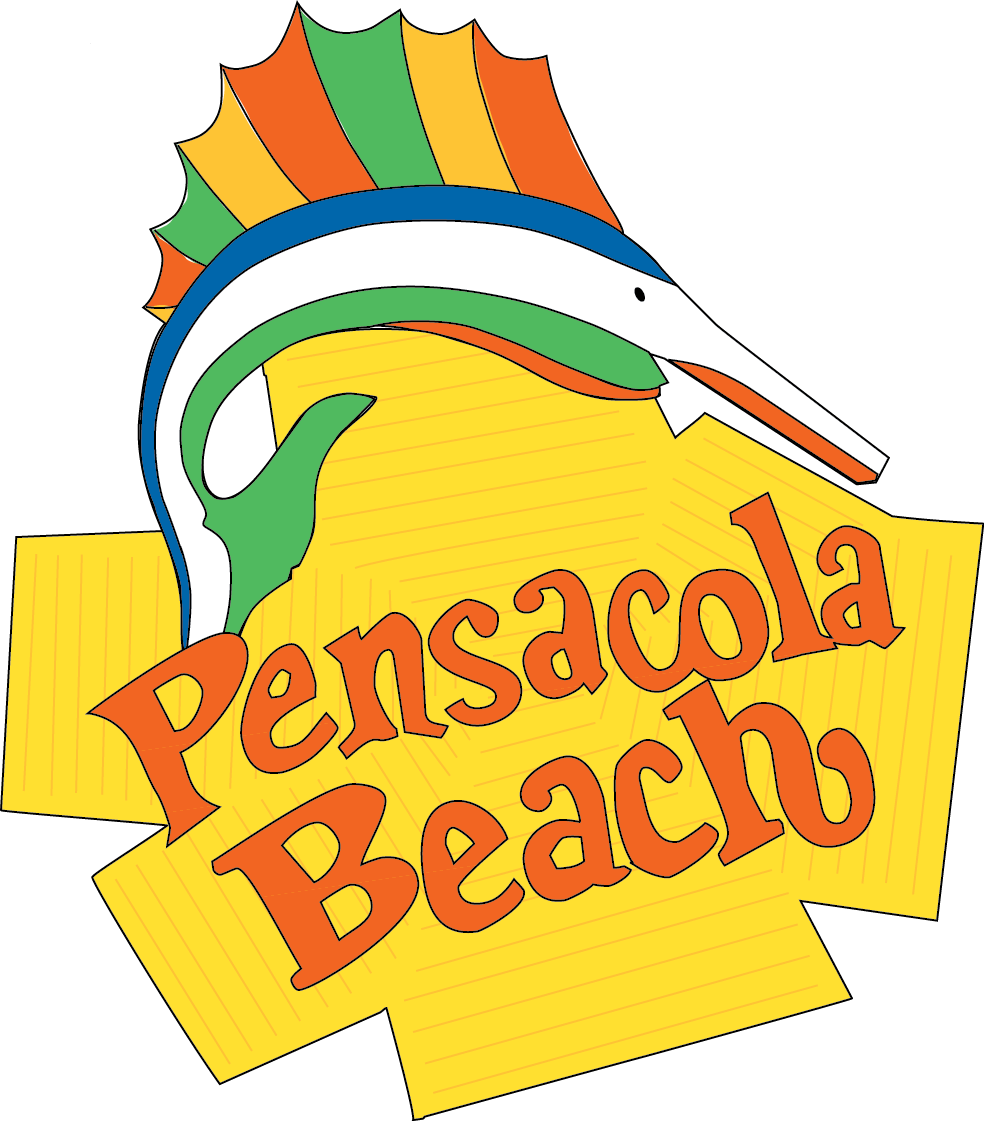 Logo - Pensacola Beach Logo (984x1121)