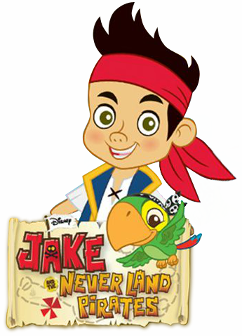 Sailing Ship Clipart Jake And The Neverland Pirates - Jake And The Neverland Pirates Logo (345x478)