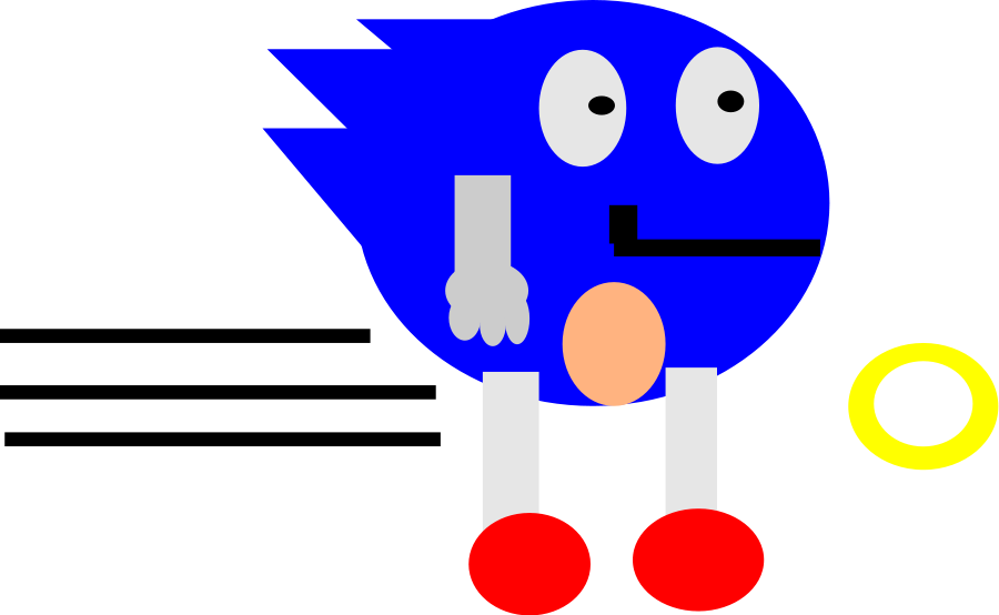 Sonic Svg File (1220x750)