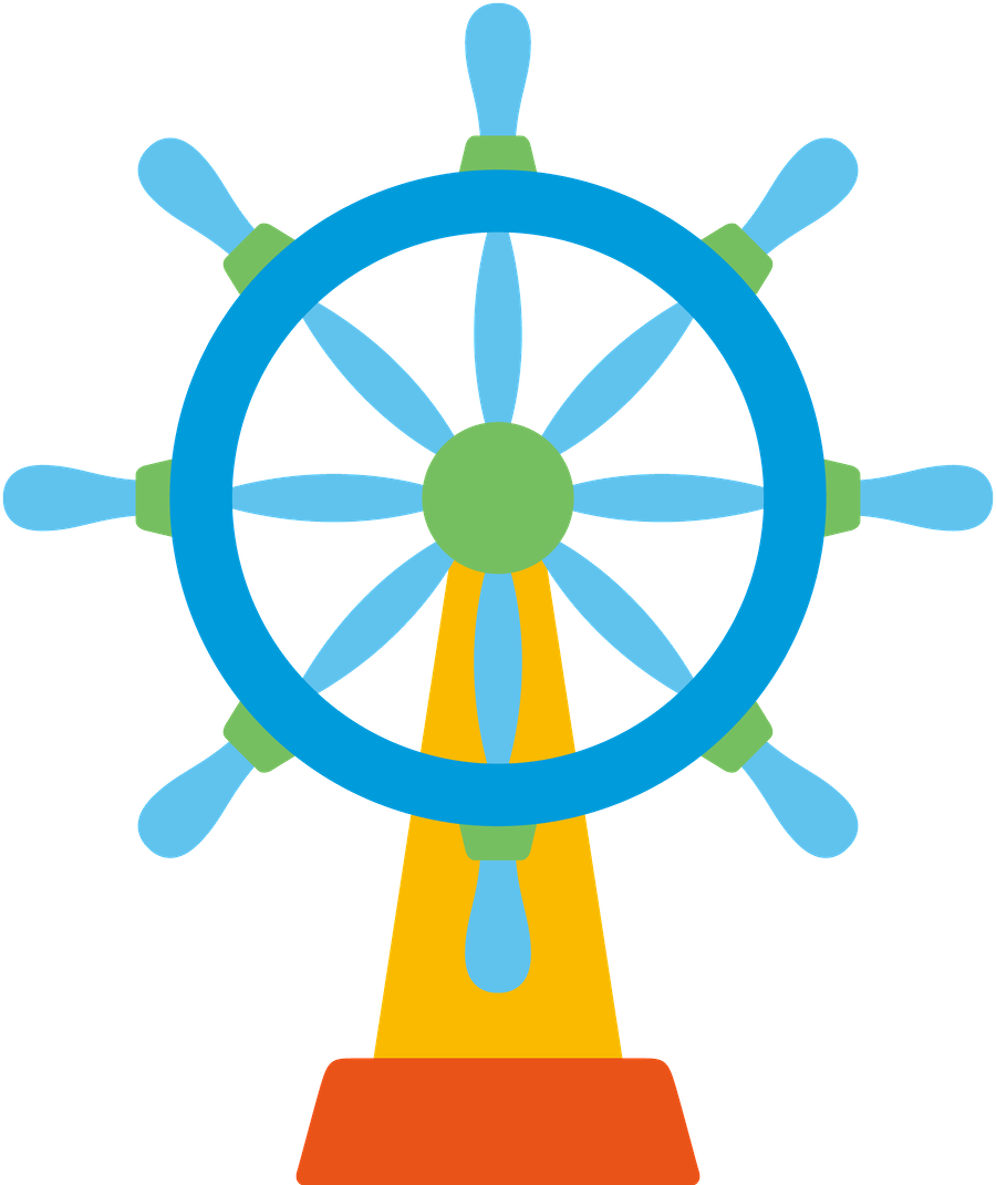 Lifebuoysteering Wheelsclip Artshipideas Parawaterpirate - Dibujo Ballena Marinero (900x1070)