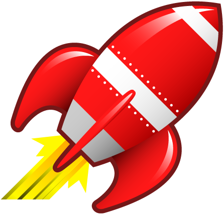 Download - Free Cartoon Rocket Ship (446x429)