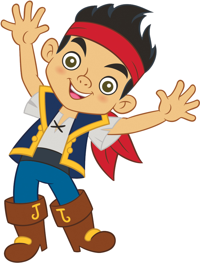 Pirate Png - Jack And Neverland Pirates Cartoon (686x881)