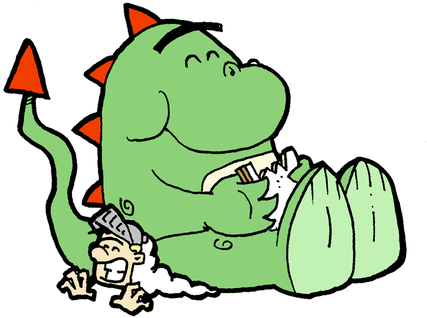 St George Jigsaw - Cartoon (468x338)