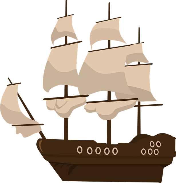 Pirate Ship Clip Art (615x640)