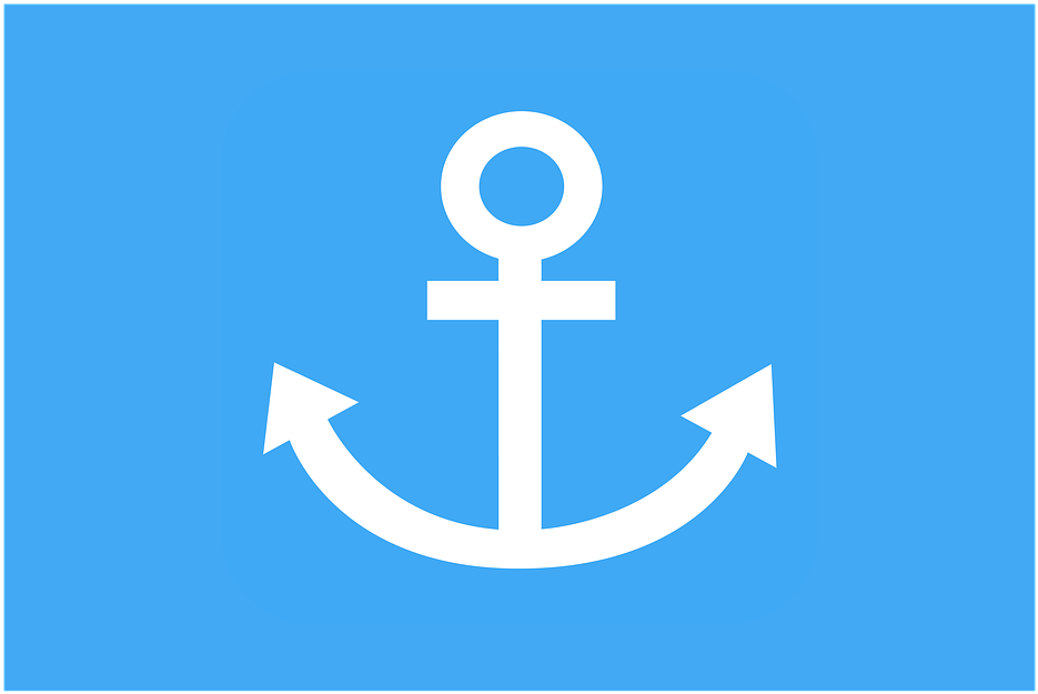 Clipart, Anchor, Hanger, Ship, Hang, Marine, Ocean - Shipping (960x650)