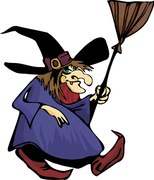 Witch Clipart - Witch Hansel And Gretel Clip Art (640x747)