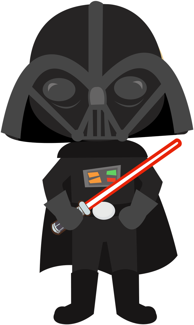 Star Wars - Minus - Star Wars Characters Clipart Png (900x1432)