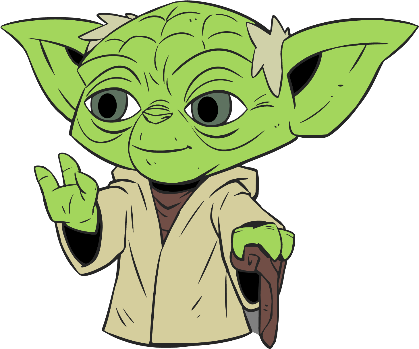 28 Collection Of Star Wars Yoda Clipart - Yoda Clipart (1564x1564)