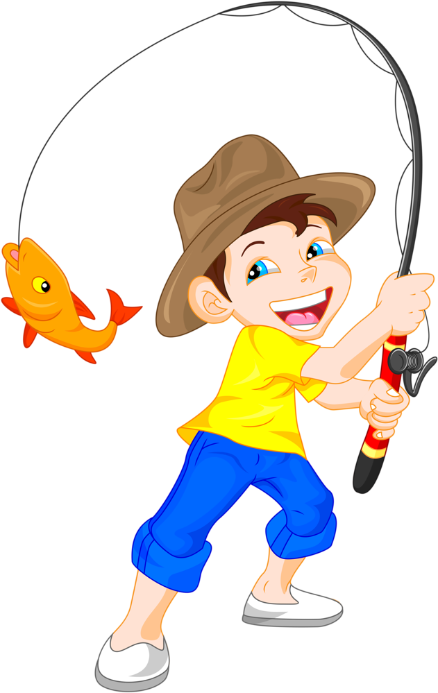 Craft - Fishing Clipart Png (636x1024)