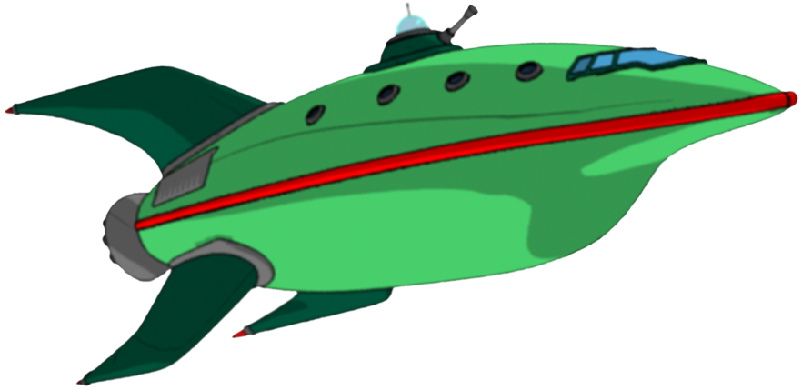 Futurama Planet Express Ship (1000x750)