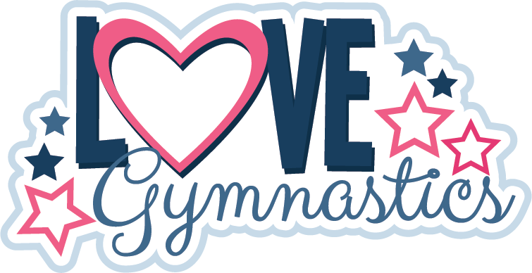 Cold Gymnastics Cliparts - Love Gymnastics (755x388)