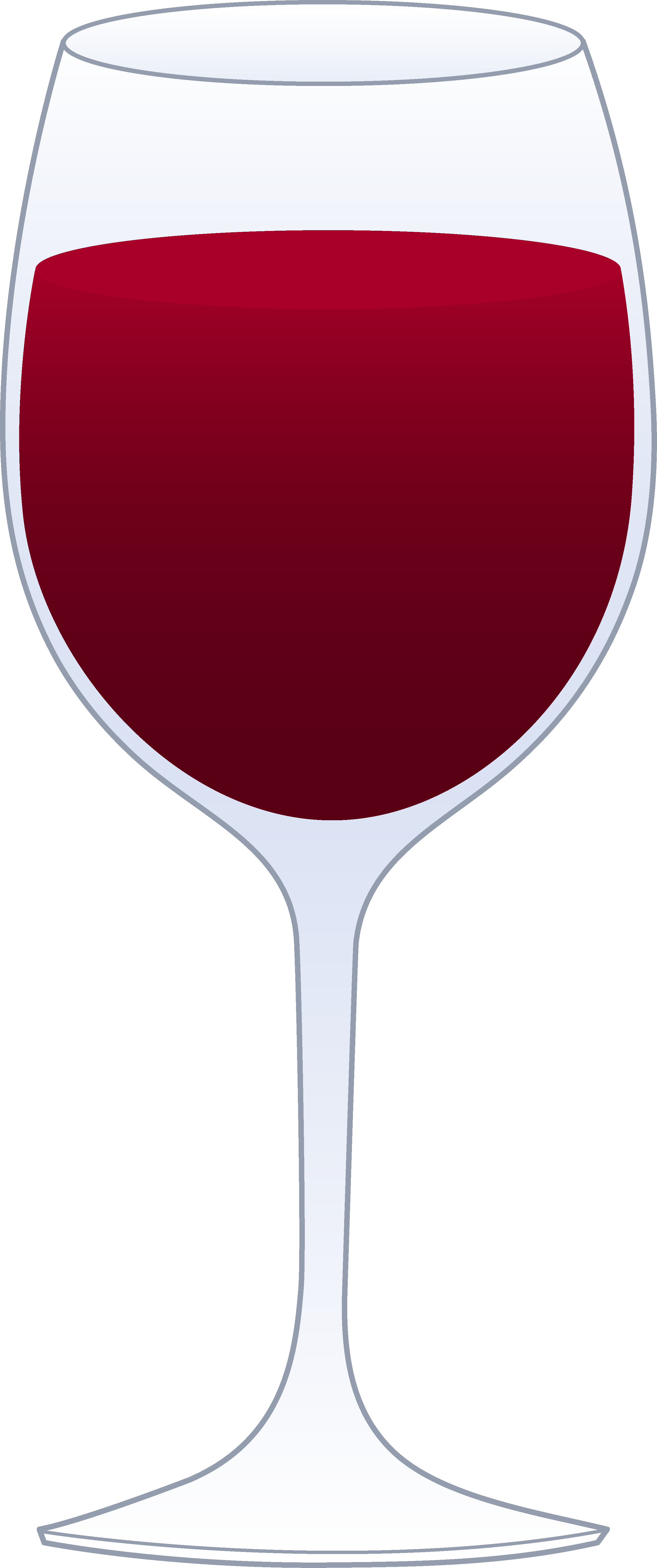 Wine Clip Art - Red Wine Glass Clip Art (2539x6056)