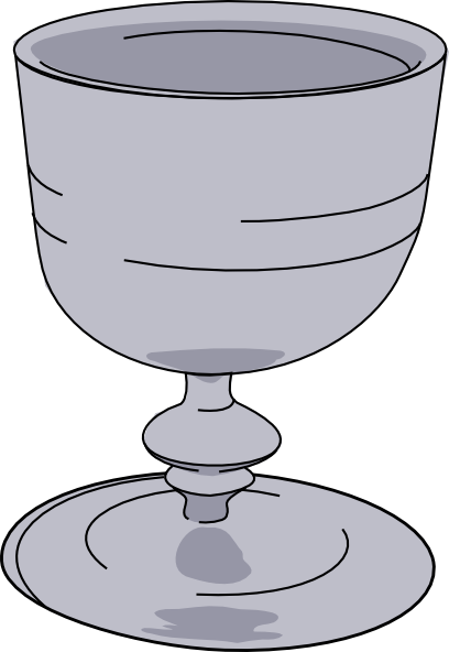 Free Vector Wine Glass Clip Art - Wine Goblet Clip Art (408x592)