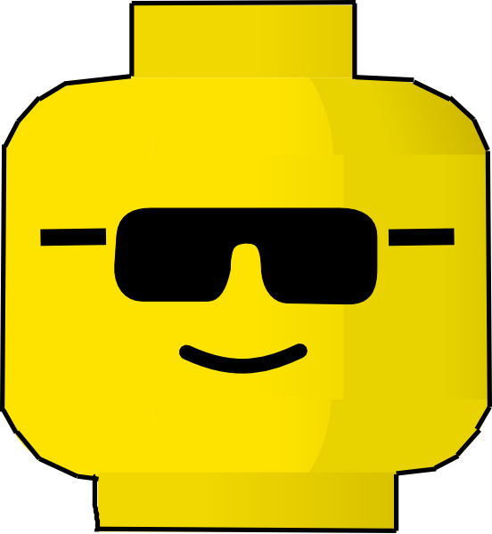 Lego Star Wars Clipart Free - Lego Face Coloring Pages (552x600)