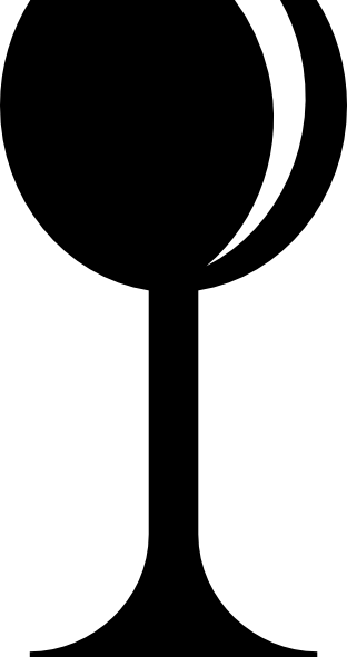 White On Black Wine Glass (312x591)