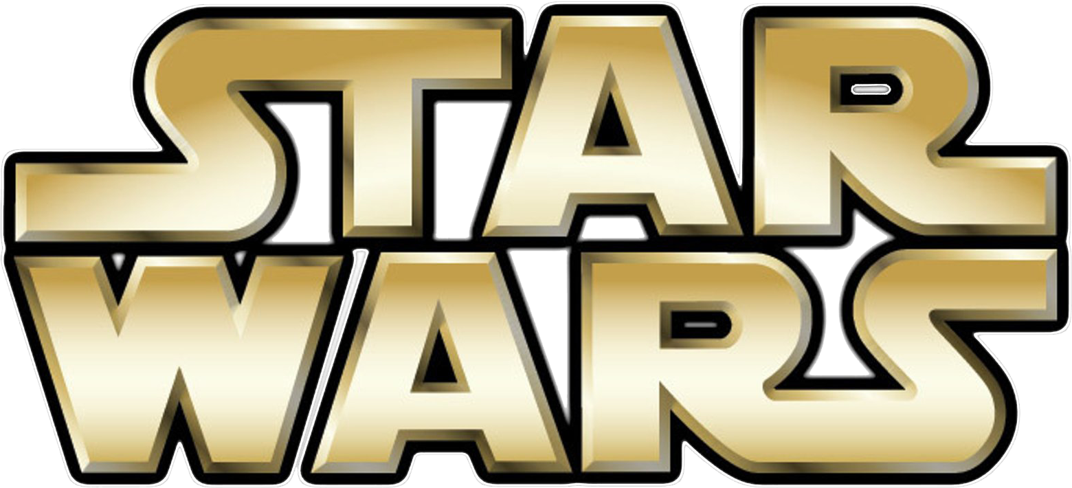 Star Wars Logo Png File - Star Wars Transparent Background (1600x738)