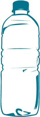 Clipart Water Bottles Zazzle - Water Bottle Clip Art (400x400)