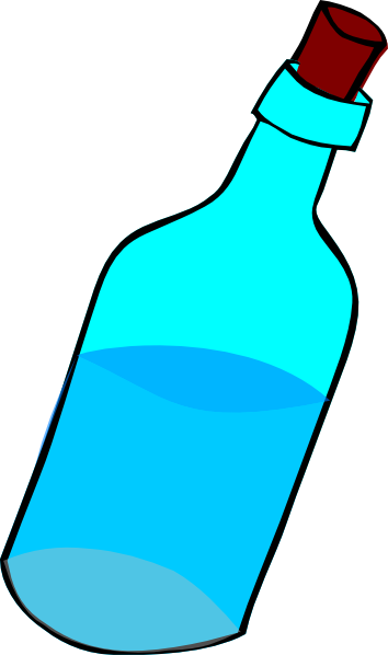 Cartoon Water Bottle Clip Art Clipart Free Clipart Glass Bottle Cartoon Png 354x598 Png Clipart Download