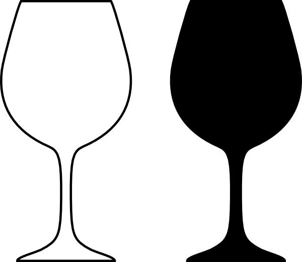 Clipart Of Glass, Projection And Elliott - Glass (600x521)