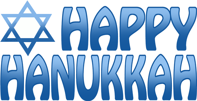 Hanukkah Clip Art By Phillip Martin, Happy Hanukkah - Happy Hanukkah Clip Art (878x480)