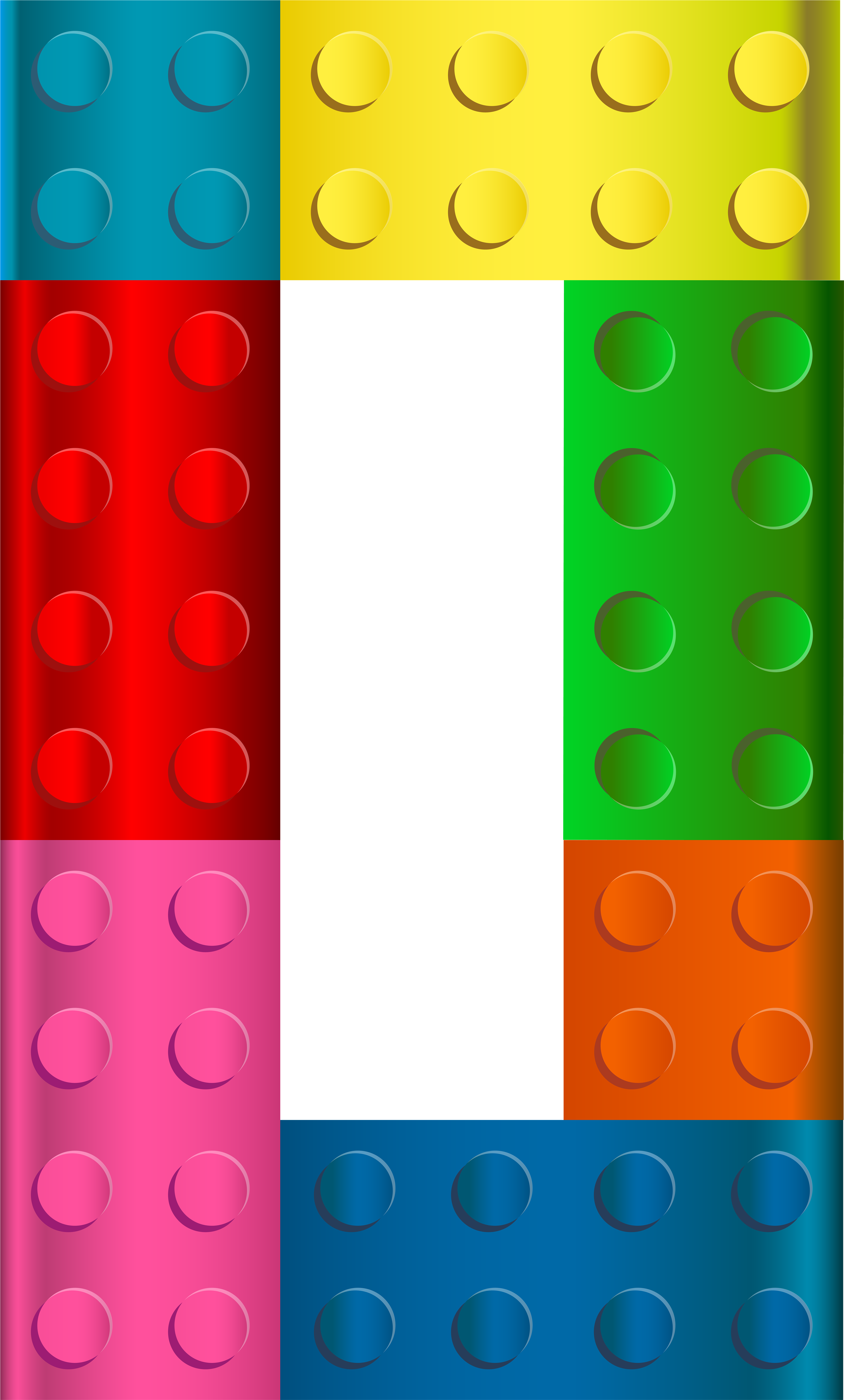 Block Play, Art Images, Clipart, Zero, Numbers, Photoshop, - Clip Art (4822x8000)