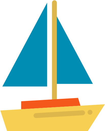 Boat Flat Png (512x512)