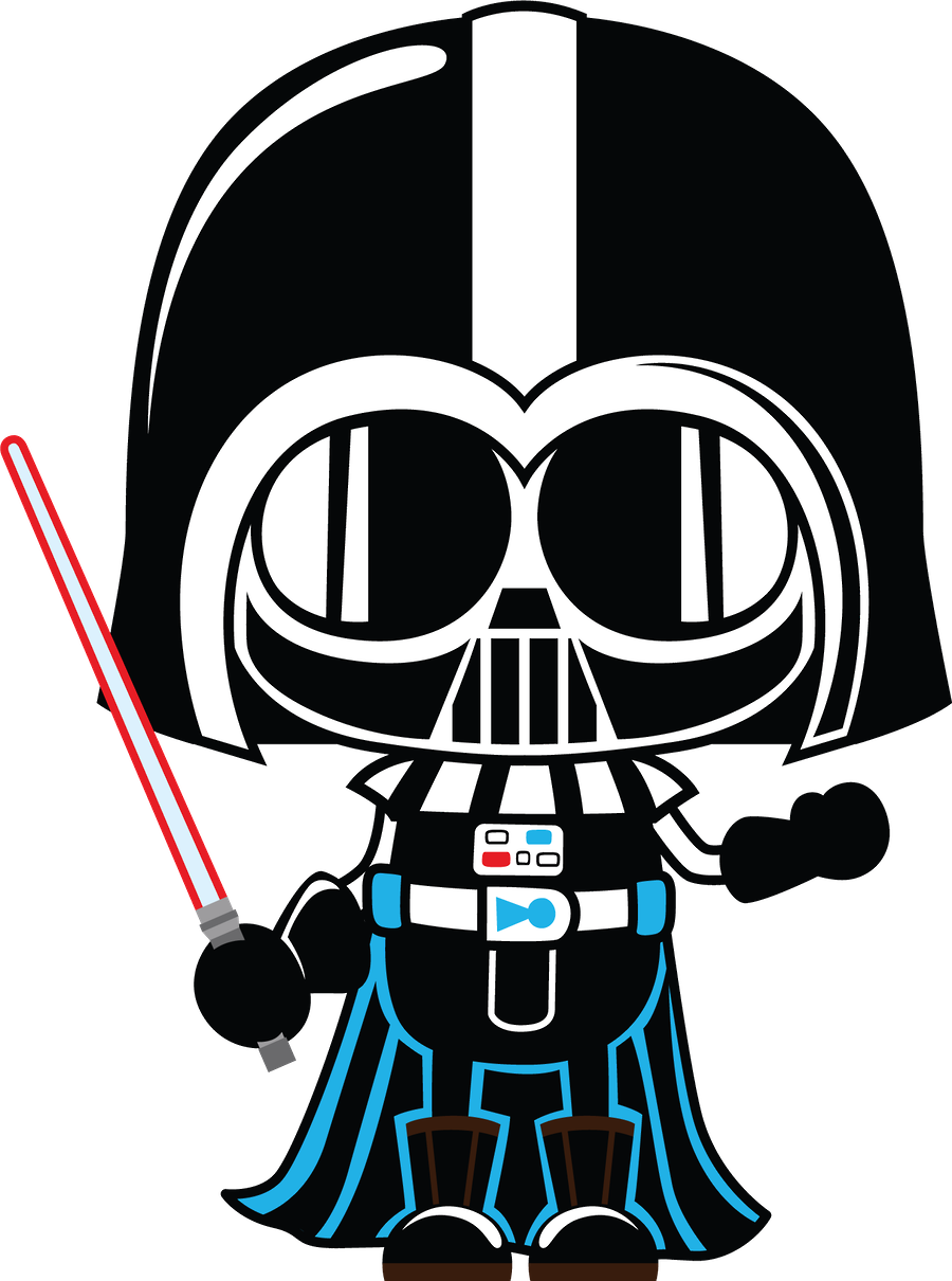 Star Wars Clipart Transparent - Darth Vader Baby Png (900x1210)