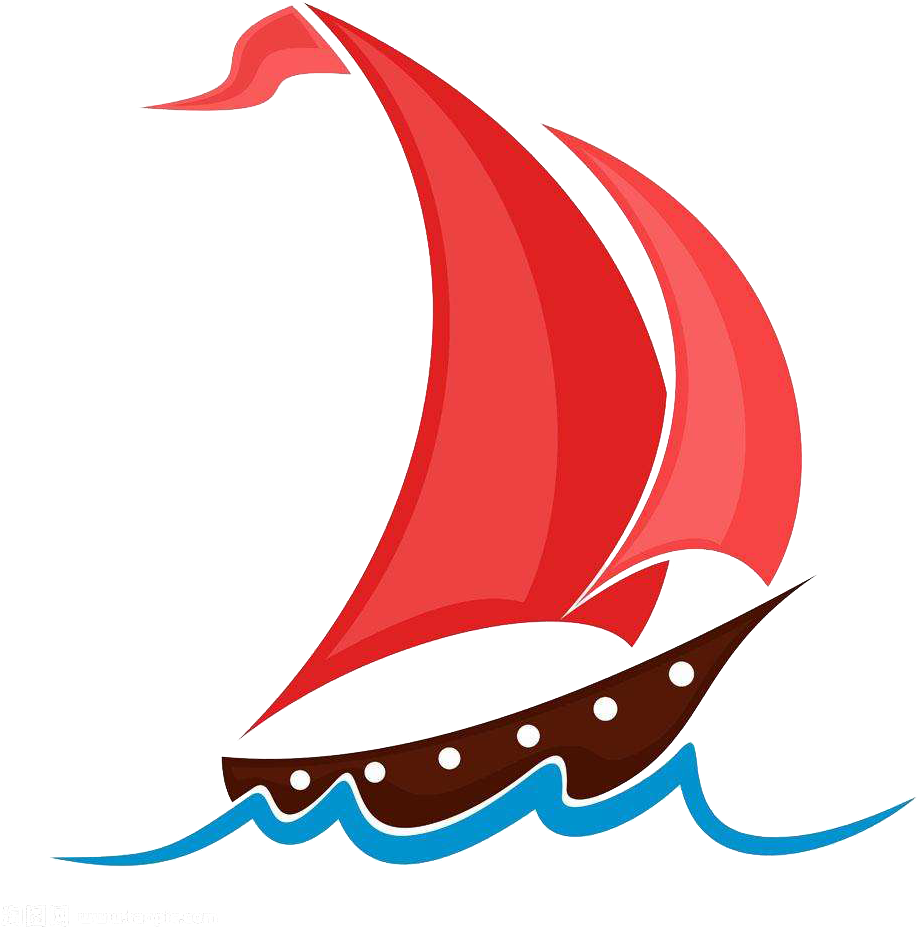 Sailing Ship Drawing Clip Art - 帆船 卡通 (1000x991)