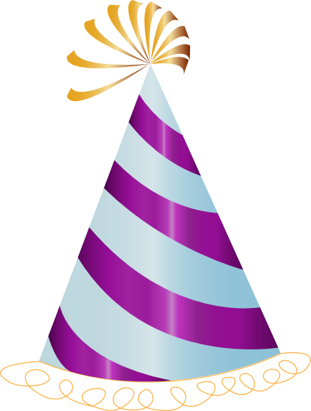Party Hat Clip Art (450x594)