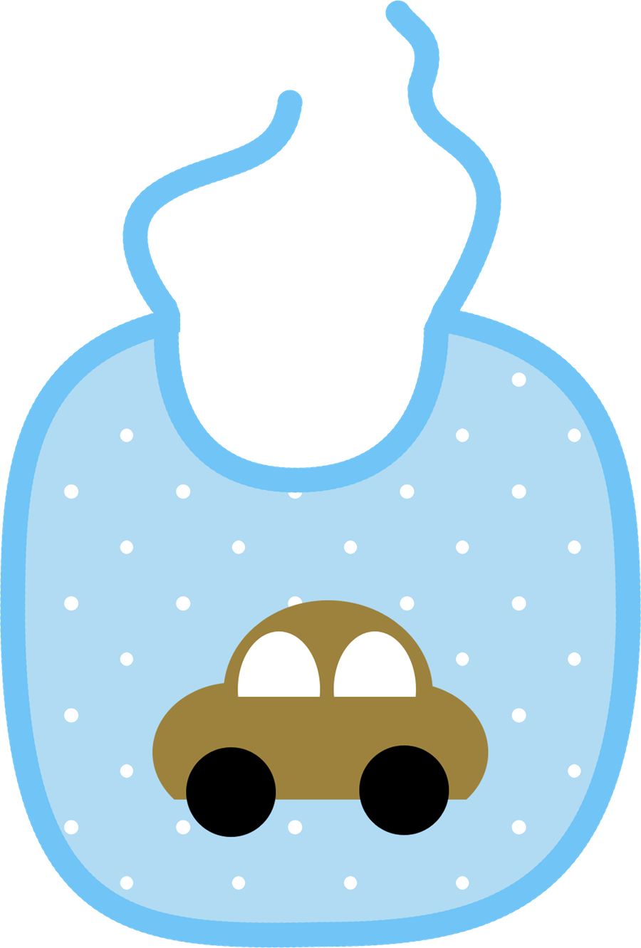 Bebê - Bib Clipart (900x1331)