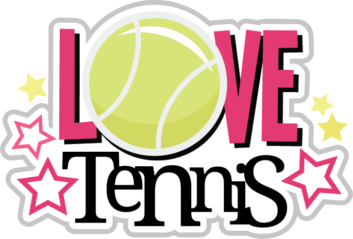 Love Tennis Svg Scrapbook Collection Tennis Svg Files - Love Tennis Png (727x493)