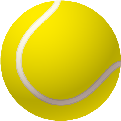 New Tennis Clip Art Stickers Balle Tennis Stickers - Portrait Of A Man (450x450)