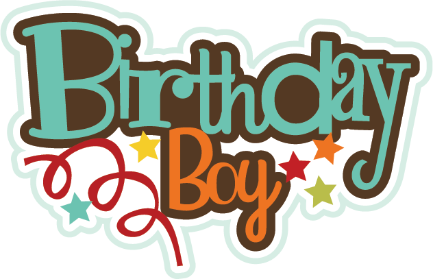 Birthday Clipart Baby Boy Svg - Birthday Boy Png Text (632x407)