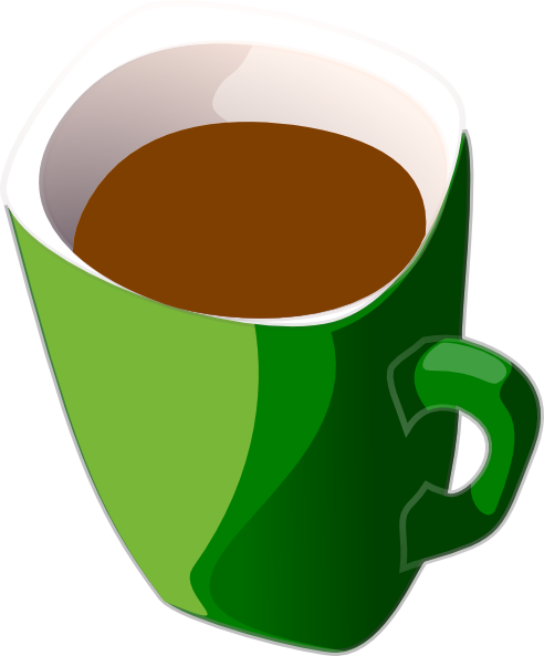 Milo Cup Clip Art At Clker - Coffee Cup (492x593)