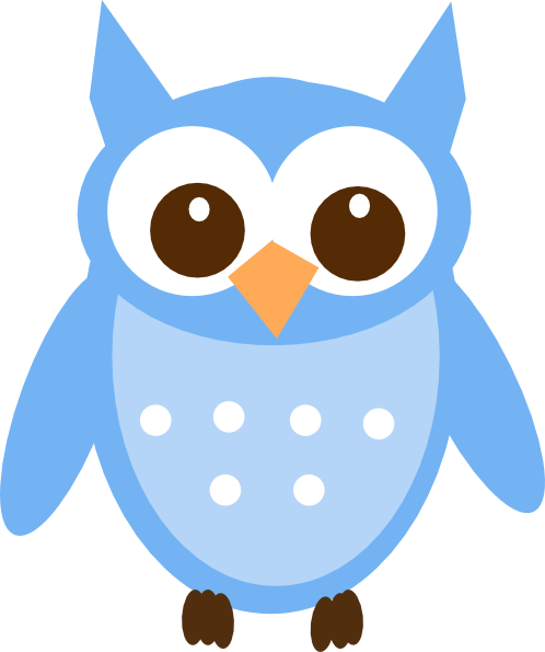 Baby Owl Clip Art (498x595)