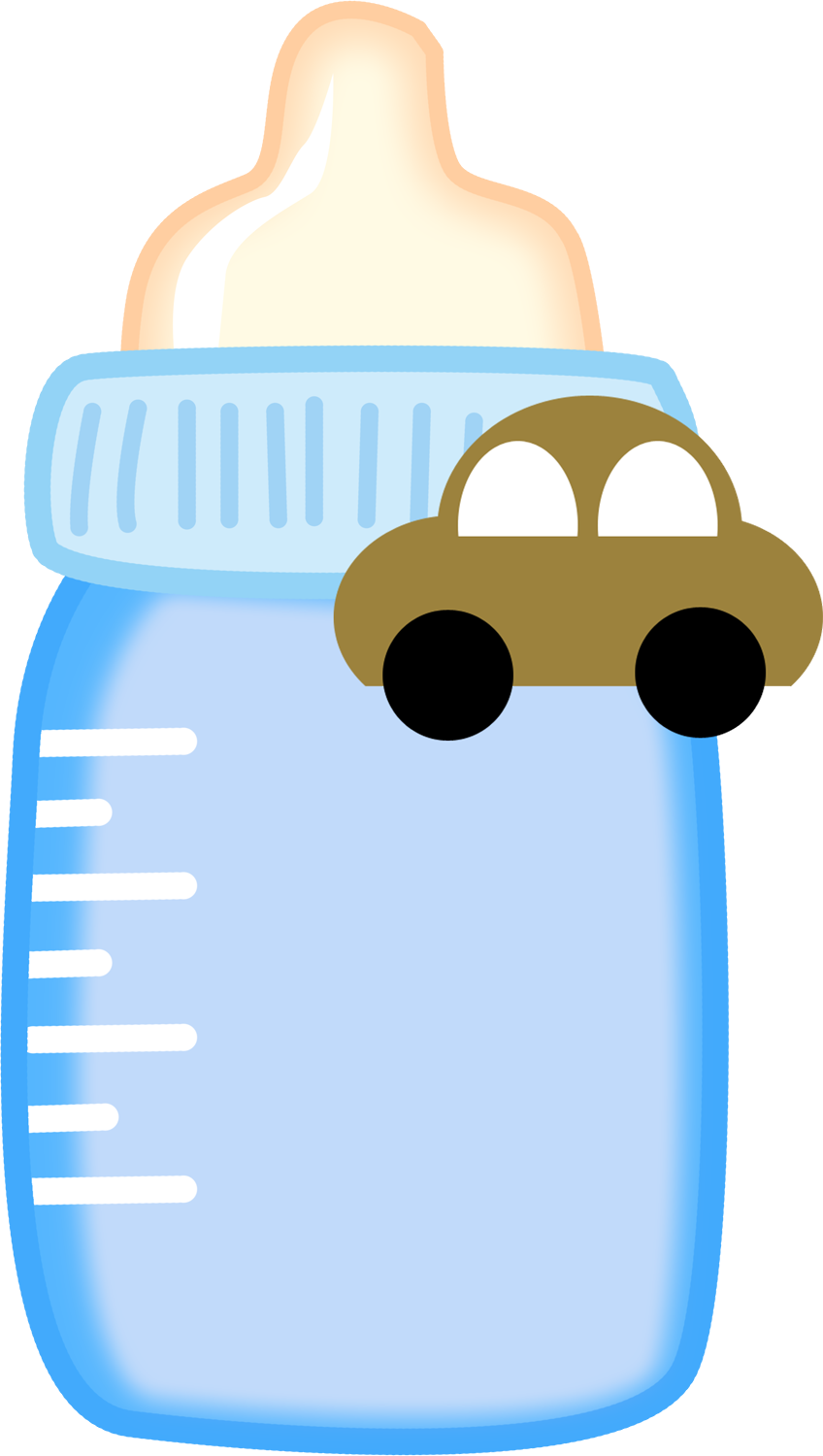 Bebê - Baby Bottle Png (848x1500)