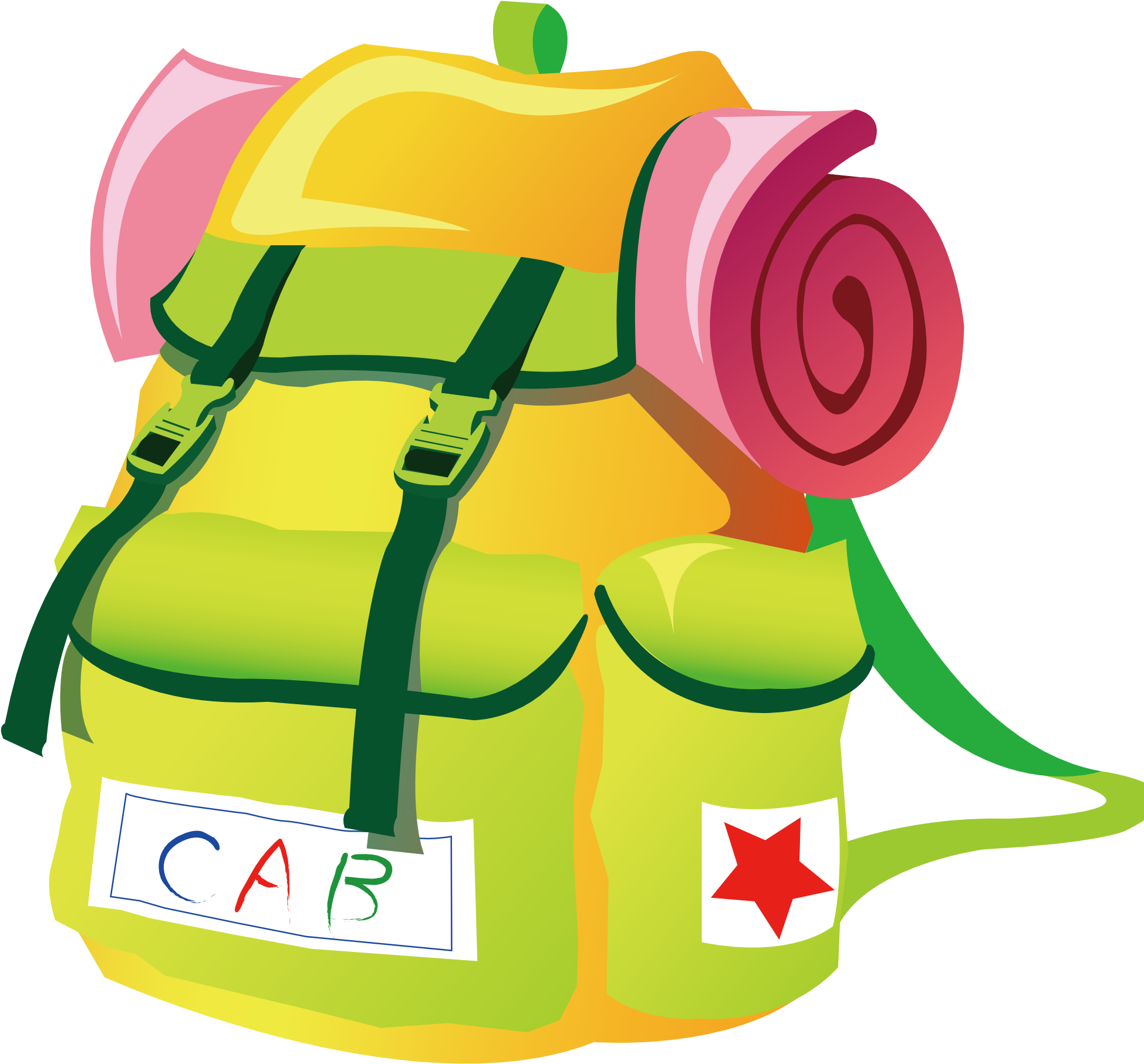 Travel Backpacks 1969px 417 - Camping Backpack Clip Art (1969x2785)