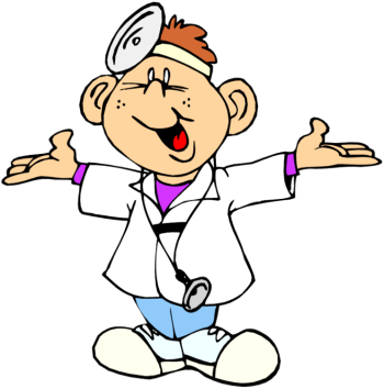 Doctor Clipart - Kid Doctor Clip Art (350x354)
