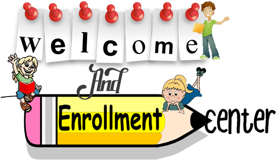 Welcome And Enrollment Center Clipart - Clip Art (600x350)