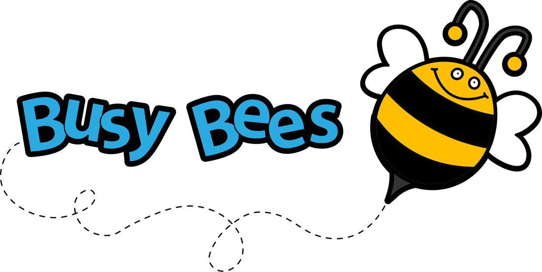 Welcome - Busy Bee Clipart (1100x552)