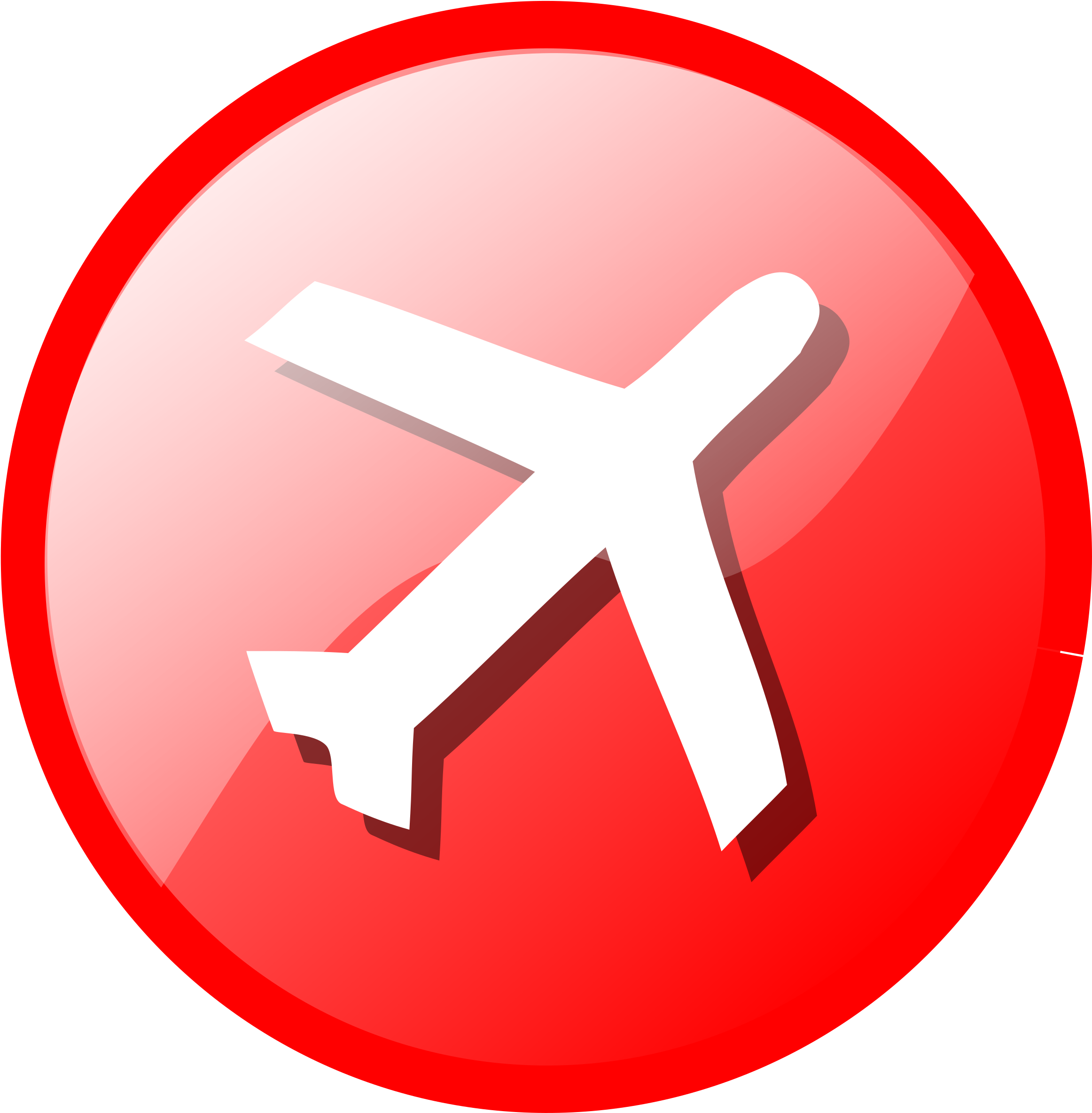 Travel Clip Art Download - Travel Red Icon Png (958x958)