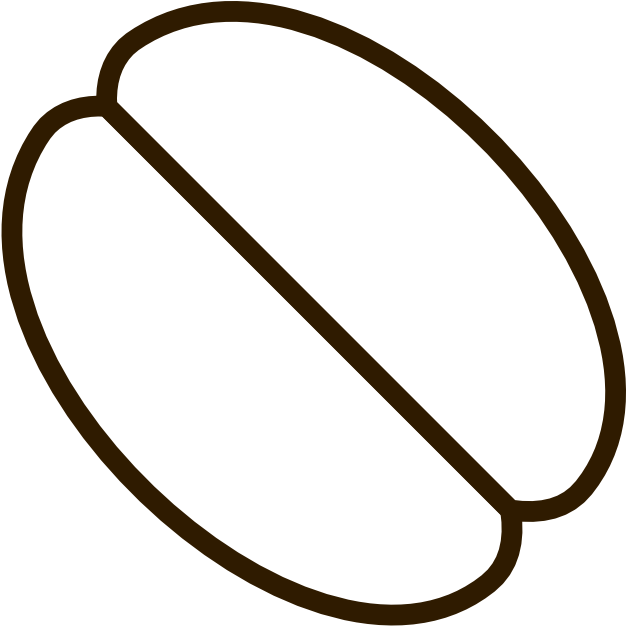 Pix For Black Beans Clip Art - Coffee Bean Clip Art White (999x999)