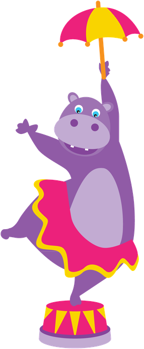 Circo - Minus - Animales De Circo Animados (286x693)